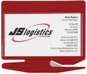 Promotional Letter Openers: Business Card Letter Openers